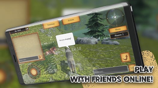 Wolf Simulator Animal Games MOD APK 1.0.4.3 (Unlimited Money Max Level) Android