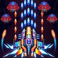 Galaxiga Arcade Shooting Game MOD APK 24.61 (Menu One Hit God Mode) Android icon