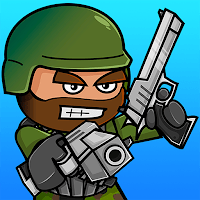 Mini Militia Doodle Army 2 MOD APK 5.5.2 (Level 9999 Unlock Outfits Mega Mod) Android icon