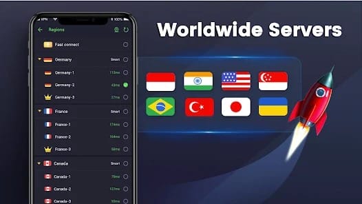 3X VPN Unlimited Safe MOD APK 3.6.242 (VIP Unlocked) Android