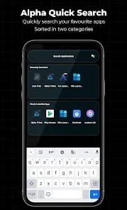 Alpha Hybrid Launcher 4D theme MOD APK 14.4 (Prime Unlocked) Android