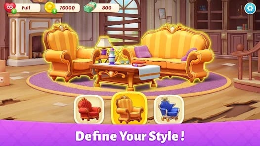 Baby Mansion home makeover MOD APK 1.626.1113 (Unlimited Money Heart) Android