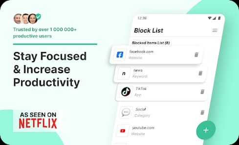 BlockSite Stay Focused MOD APK 2.6.3.7050 (Premium Unlocked) Android