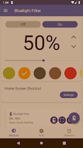 Bluelight Filter for Eye Care MOD APK 5.5.9 (Pro Unlocked) Android