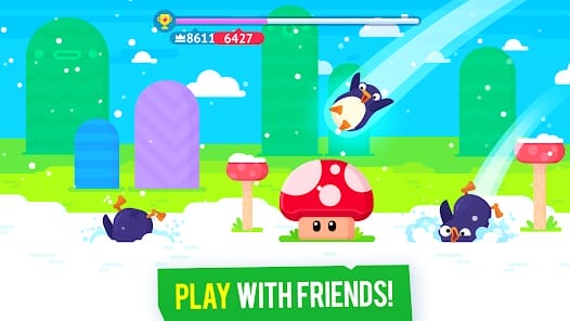 Bouncemasters Penguin Games MOD APK 2.3.0 (Unlimited Money) Android