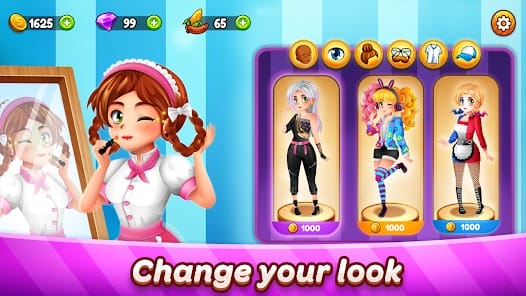 Cafe Panic Cooking games MOD APK 1.49.0a (Free Outfits Unlimited Currency) Android