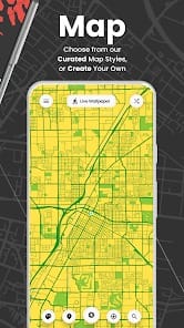 Cartogram Live Map Wallpaper Mod APK 7.2.0 (Patched) Android