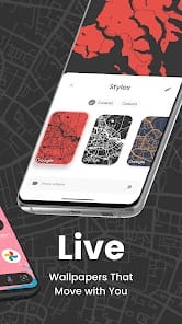 Cartogram Live Map Wallpaper Mod APK 7.2.0 (Patched) Android