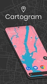 Cartogram Live Map Wallpaper Mod APK 7.2.0 (Patched) Android