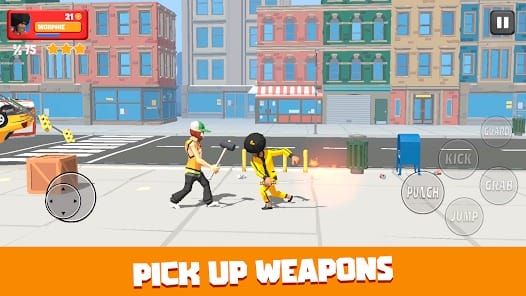 City Fighter vs Street Gang MOD APK v3.0.2 (God Mode One Hit) Android