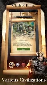 Clash of Kings MOD APK v2.129.1 (Unlimited Gold Resources) Android