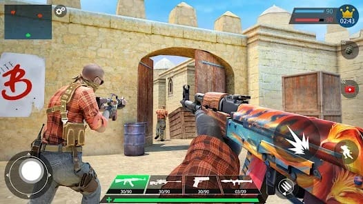 Commando Gun Shooting Games 3D MOD APK 4.9 (One Hit Ammo Speed) Android