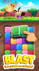 Cookie Cats Blast MOD APK v1.41.2 (Unlimited Money Lives) Android