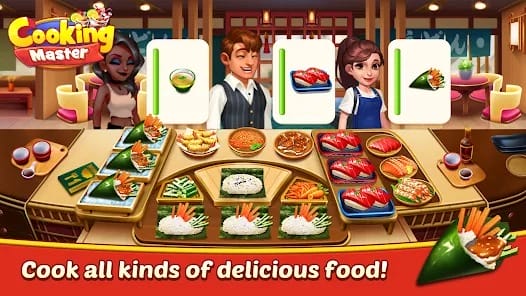 Cooking Master Restaurant Game MOD APK 1.2.41 (Unlimited Money) Android
