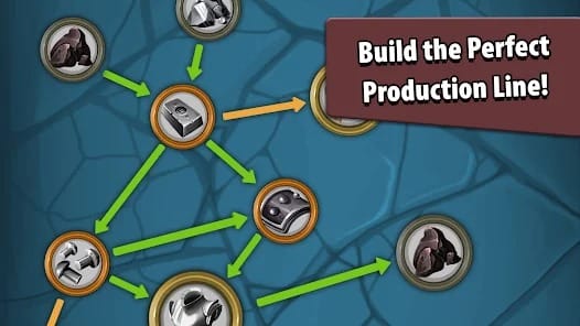 Crafting Idle Clicker MOD APK 7.1.10 (Speed Boost Sell Multiplier) Android