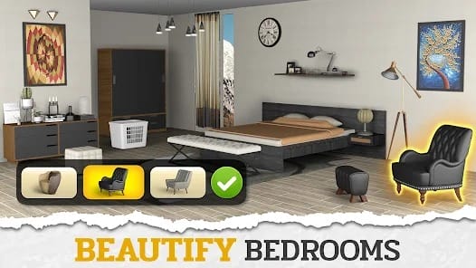 Design My Home Makeover Games MOD APK 5.4.1 (Unlimited Money) Android