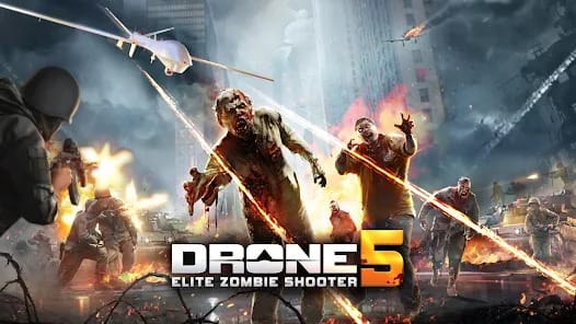 Drone 5 Elite Zombie Shooter MOD APK 2.00.028 (Unlimited Money) Android