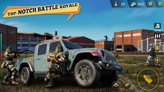 FPS Offline Gun Shooting Games MOD APK 5.7 (God Mode Dumb Enemy) Android