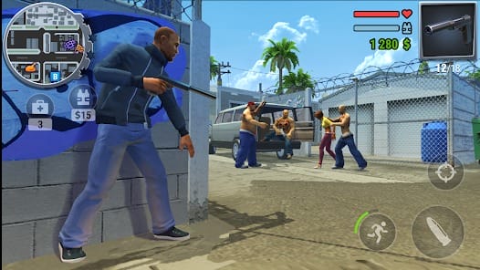 Gangs Town Story MOD APK 0.28.3 (Free Shopping Mega Menu) Android
