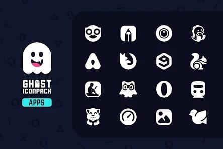 Ghost Icon Pack APK 2.4 (Patched) Android
