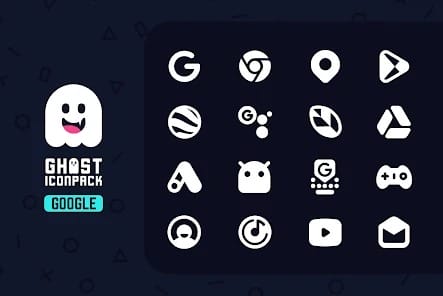 Ghost Icon Pack APK 2.4 (Patched) Android