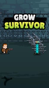 Grow Survivor Idle Clicker MOD APK 6.7.1 (Unlimited Money Ammo) Android
