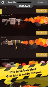 Gun Idle MOD APK 1.22 (VIP Purchased Unlimited Money) Android