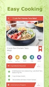 Healthy Recipes MOD APK 32.1.0 (Premium Unlocked) Android