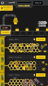 Idle Bee Factory Tycoon MOD APK 1.33.0 (Unlimited Money) Android