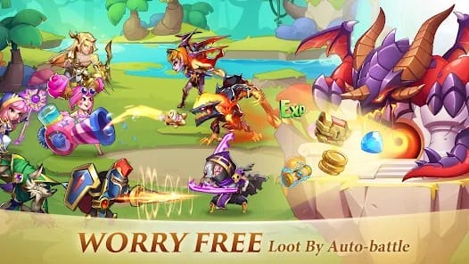 Idle Heroes MOD APK 1.31.0 (Unlimited Money VIP & Heros Unlocked) Android