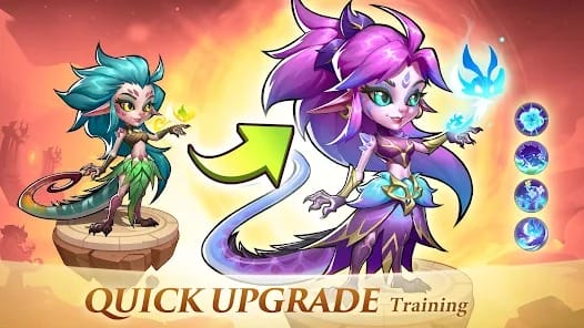 Idle Heroes MOD APK 1.31.0 (Unlimited Money VIP & Heros Unlocked) Android