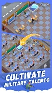 Idle Military SCH Tycoon Games MOD APK 1.2.0 (Unlimited Money Free Reward) Android