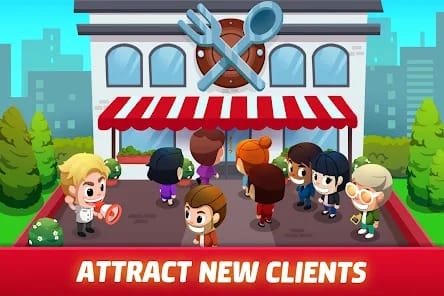 Idle Restaurant Tycoon Empire MOD APK 1.40.0 (Unlimited Money) Android