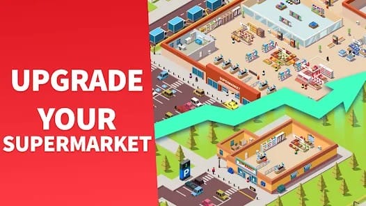 Idle Supermarket Tycoon Shop MOD APK 3.1.4 (Unlimited Money) Android