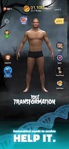 Idle Transformation MOD APK 3.3 (Unlimited Crystal Spin) Android