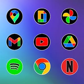 MIUl Circle Fluo Icon Pack APK 2.5.5 (Patched) Android