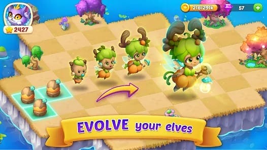 Merge Tales Merge 3 Puzzles MOD APK 2.5.0 (Unlimited Resources) Android