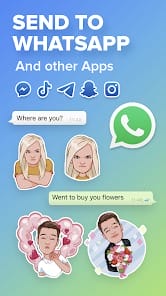 Mirror Emoji maker Stickers MOD APK 1.34.26 (Premium Unlocked) Android