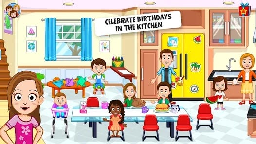 My Town Home Family Playhouse MOD APK 7.00.26 (Unlocked All Content) Android