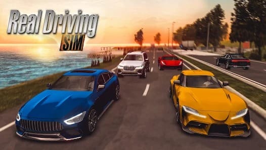 Real Driving Sim MOD APK 5.4 (Unlimited Money) Android