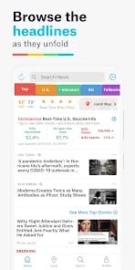 Smart News Local Breaking News MOD APK v24.9.10 (Optimized No ADS) Android