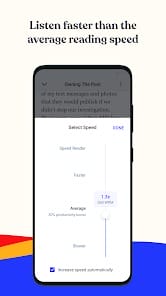 Speechify text to speech tts MOD APK 1.53.7496 (Premium Unlocked) Android