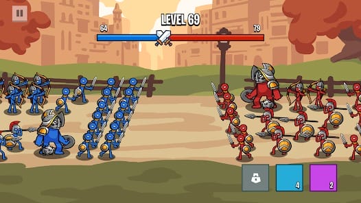 Stick Battle War of Legions MOD APK v2.7.4 (Unlimited Money) Android