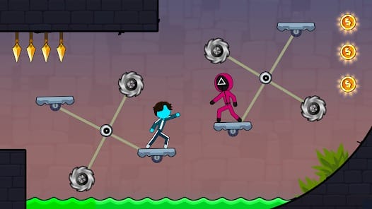 Stickman Red boy and Blue girl MOD APK 2.3.8 (Unlimited Money) Android