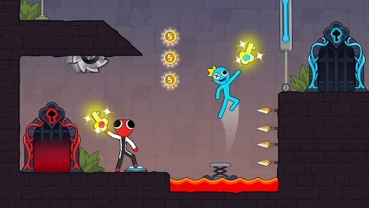 Stickman Red boy and Blue girl MOD APK 2.3.8 (Unlimited Money) Android