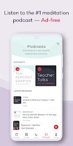 Ten Percent Happier Meditati MOD APK 3.8.4 (Premium Unlocked) Android