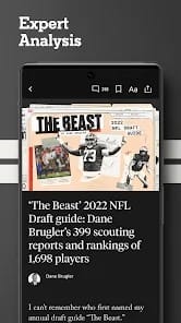 The Athletic Sports News MOD APK 13.34.0 (Premium Subscribed) Android