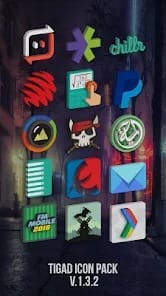 Tigad Pro Icon Pack APK 3.3.7 (Patched) Android