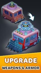 Zombie Van Tower Defense TD MOD APK 0.3.54 (One Hit God Mode Free Chests) Android