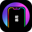 ألوان إضاءة الحواف Round C MOD APK 512 (Premium مفتوح) Android